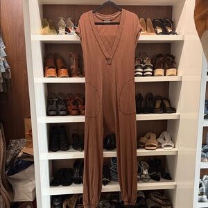 FP Movement by Free People Brown Jumpsuit